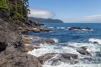 Beach on Juan de Fuca Trail, Vancouver Island